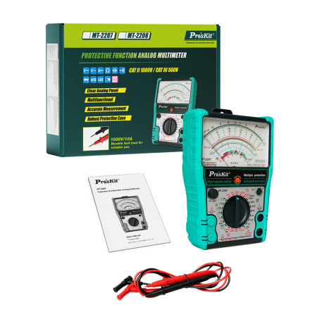 PRO'SKIT MT-2207 Protective FunctionAnalog Multimeter