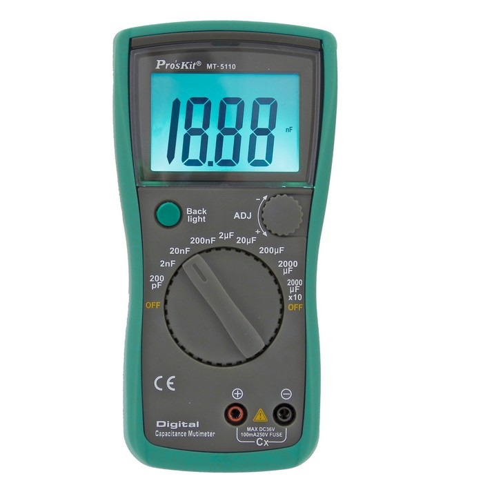 MT-5110 3 1/2 Capacitance Meter
