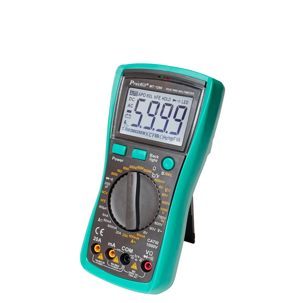 MT-1280 3 5/6 Digital TRUE RMS Multimeter