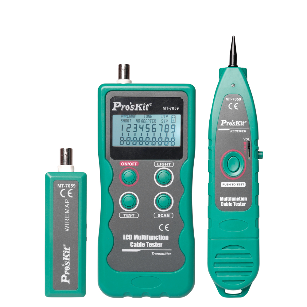 MT-7059 LCD Multifunction Cable Tester